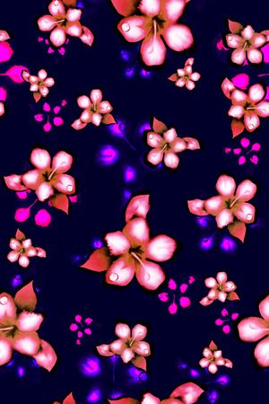 花朵印花华亿平台图片