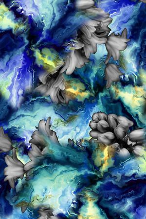 乱花印花华亿平台图片