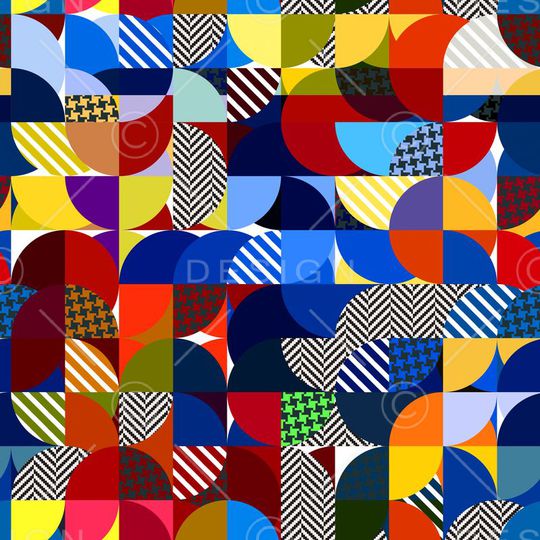 圆点印花华亿平台图片