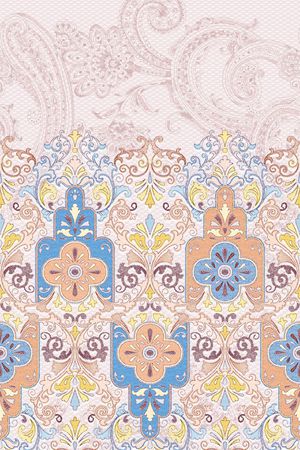 巴洛克印花华亿平台图片