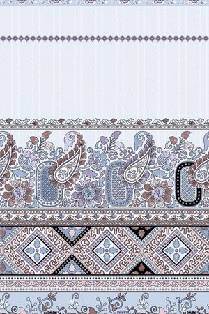 巴洛克印花华亿平台图片