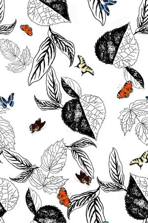 L.D~叶子印花华亿平台图片