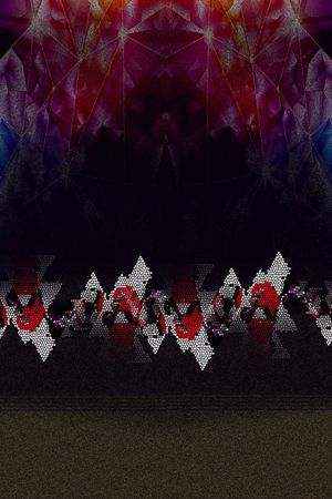 几何印花华亿平台图片