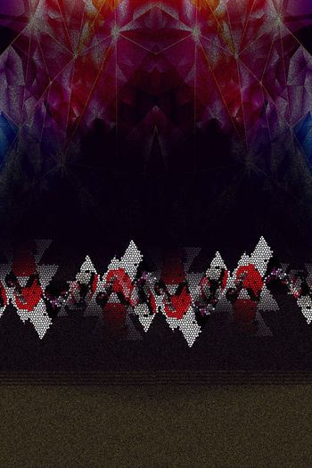 几何印花华亿平台图片