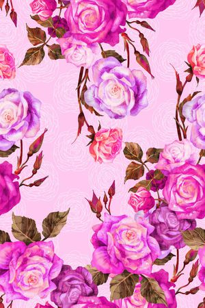 牡丹印花华亿平台图片