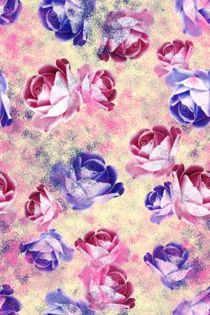 乱花印花华亿平台图片