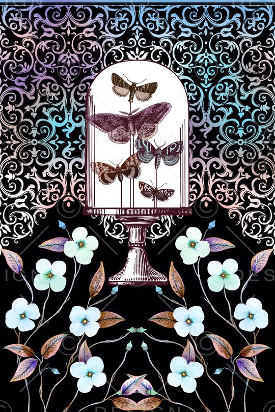 蝴蝶印花华亿平台图片