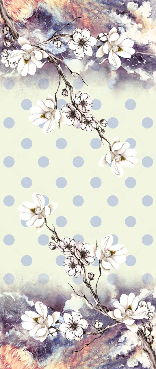 女装花卉印花华亿平台图片