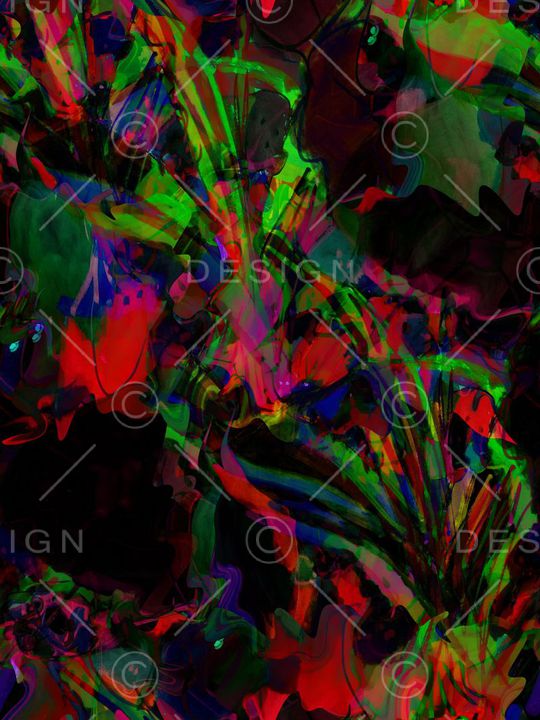 抽象印花华亿平台图片