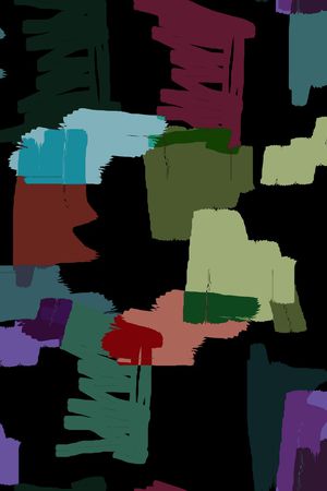 抽象印花华亿平台图片