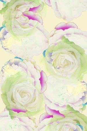 玫瑰印花华亿平台图片