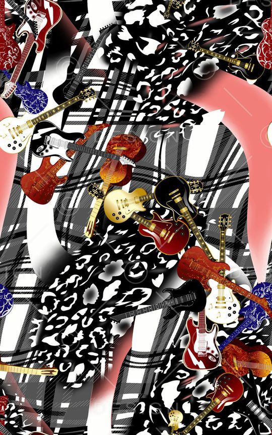 抽象印花华亿平台图片