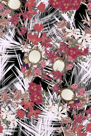 花朵印花华亿平台图片