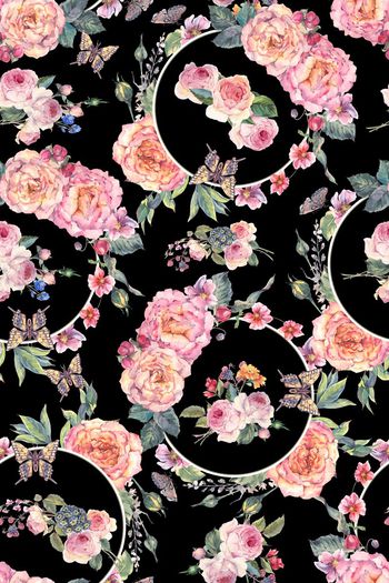 花朵印花华亿平台图片