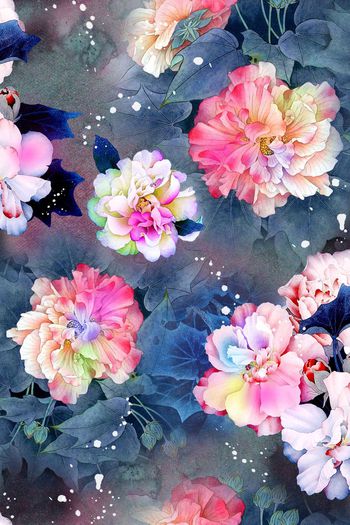 民族风印花华亿平台图片