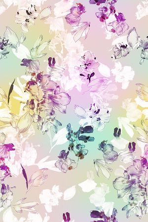 小碎花印花华亿平台图片