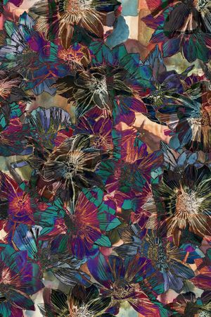 植物印花华亿平台图片