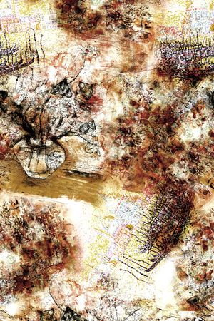 抽象印花华亿平台图片