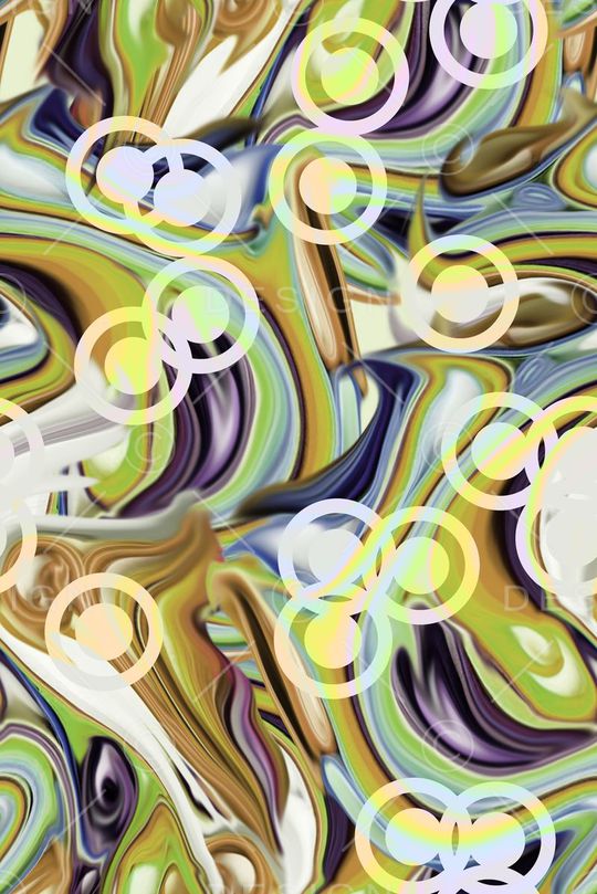 圆点印花华亿平台图片