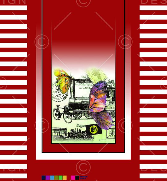 女装前幅印花华亿平台图片