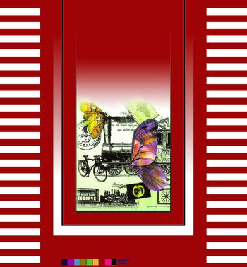 女装前幅印花华亿平台图片