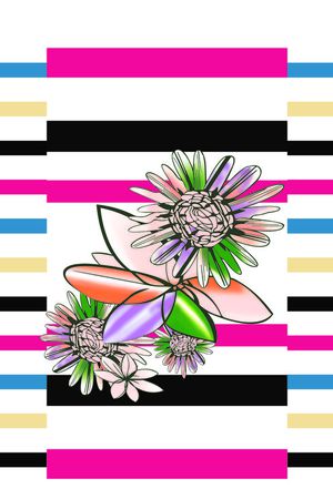 女装前幅印花华亿平台图片