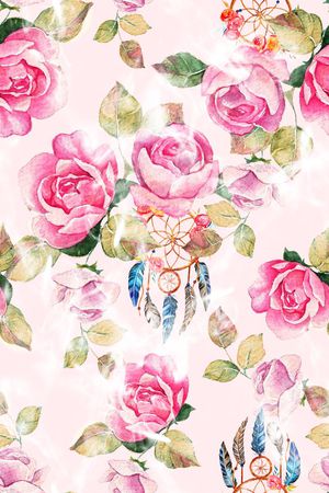 牡丹印花华亿平台图片