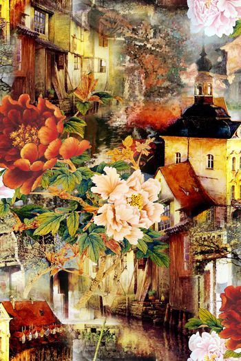 建筑印花华亿平台图片