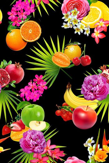 牡丹印花华亿平台图片