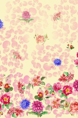 贝壳印花华亿平台图片