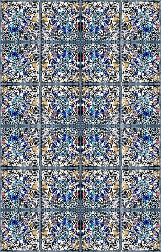 格子混搭印花华亿平台图片