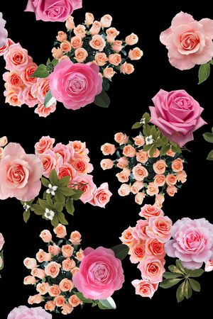 玫瑰印花华亿平台图片