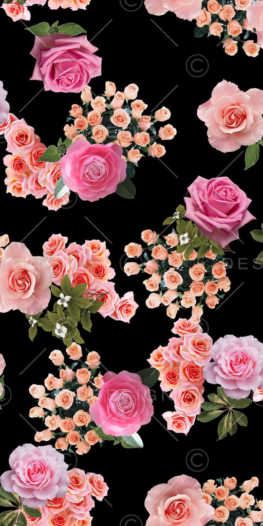 玫瑰印花华亿平台图片