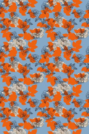 乱花印花华亿平台图片