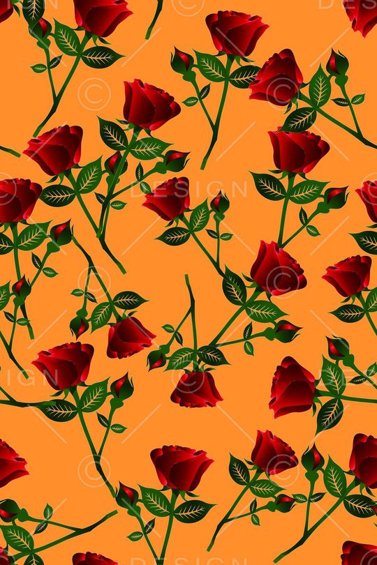 大小花卉印花华亿平台图片