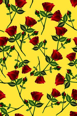 大小花卉印花华亿平台图片