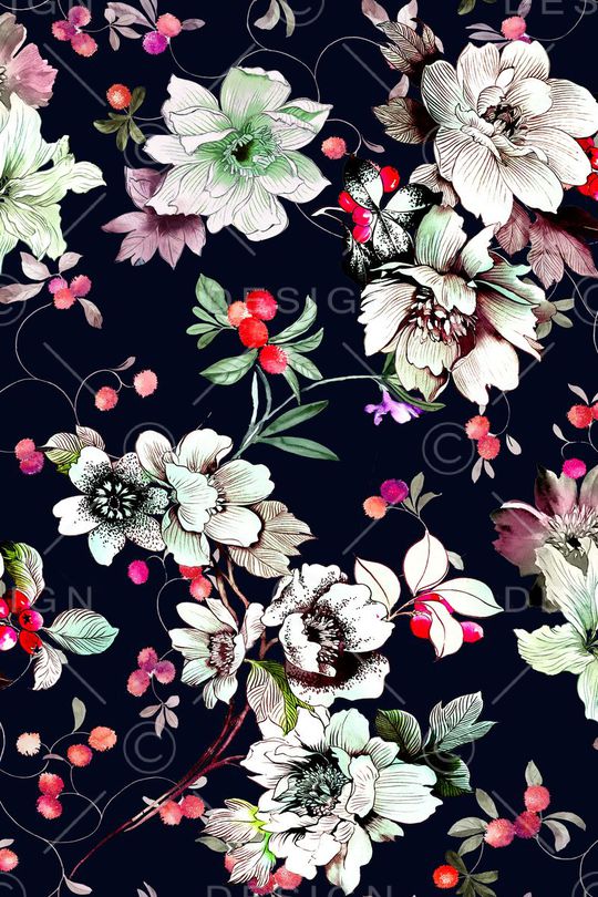 手绘印花华亿平台图片