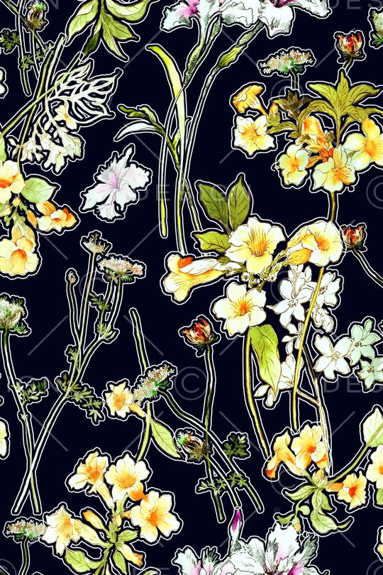 手绘印花华亿平台图片