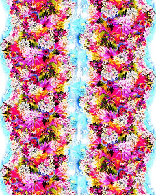 抽象印花华亿平台图片