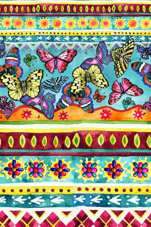 民族风印花华亿平台图片