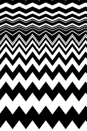 条纹几何印花华亿平台图片