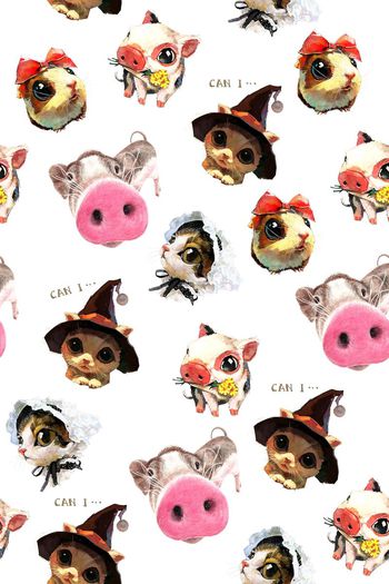 718485-20161014卡通猫头-1