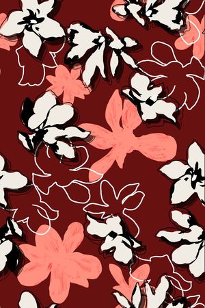 L.D~线条印花华亿平台图片