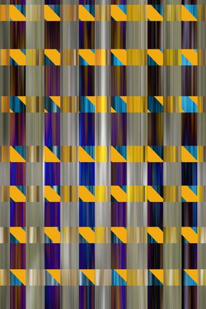 不规则几何印花华亿平台图片