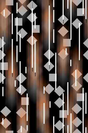 不规则几何印花华亿平台图片