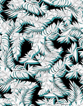 718539-雨林线描-b