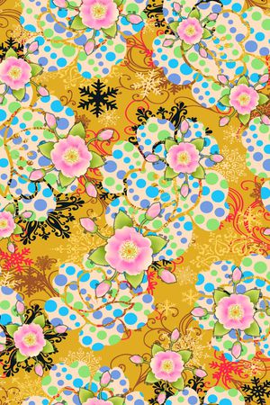 花朵印花华亿平台图片