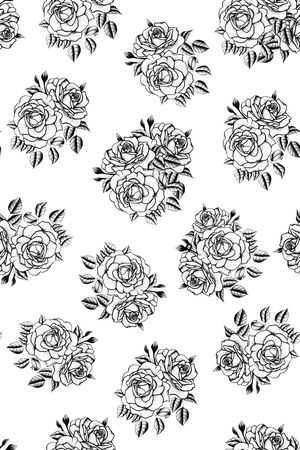 黑白花印花华亿平台图片