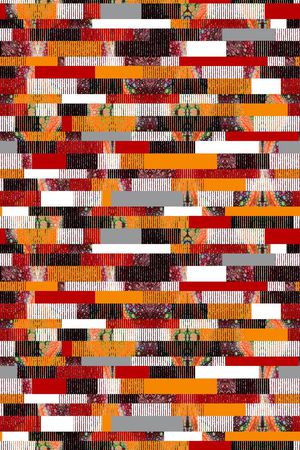 抽象纹理肌理印花华亿平台图片