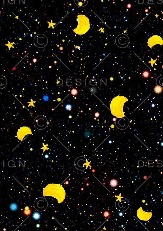 幻彩星辰印花华亿平台图片